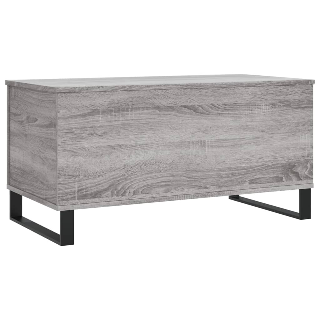 Table basse Sonoma gris 90x44,5x45 cm Bois d'ingénierie Tables basses vidaXL   