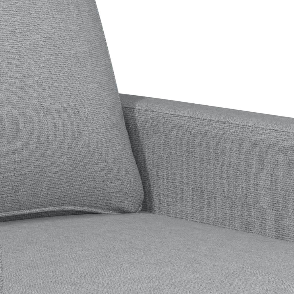 Fauteuil Gris clair 60 cm Tissu Canapés vidaXL   