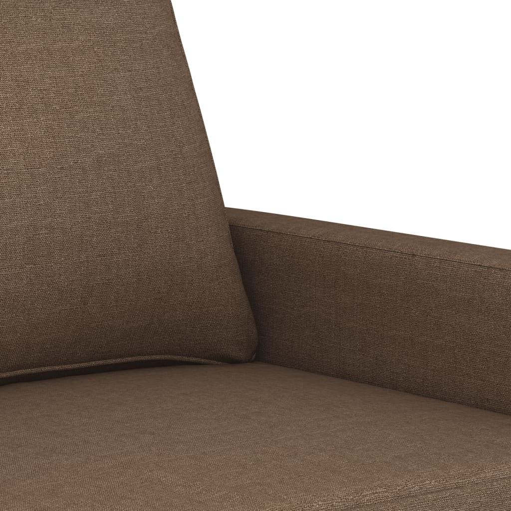 Fauteuil Marron 60 cm Tissu Canapés vidaXL   