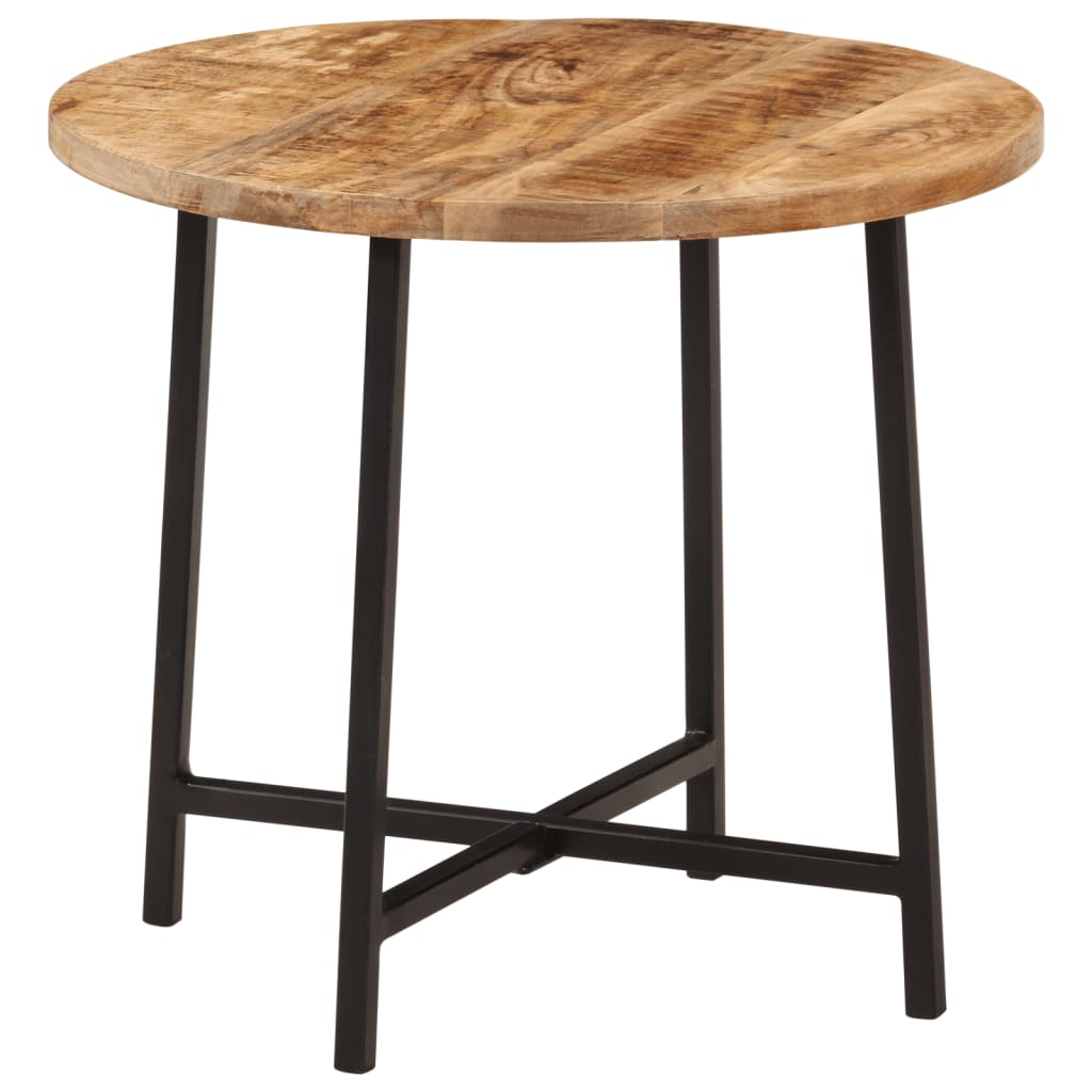 Table basse 45x45x40 cm bois de manguier solide et fer Tables basses vidaXL   