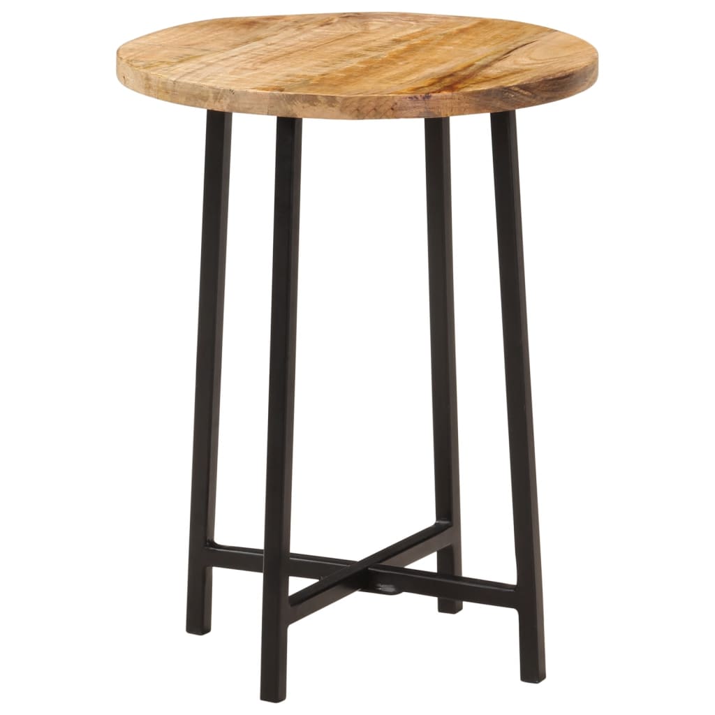 Table basse 35x35x45 cm bois de manguier solide et fer Tables basses vidaXL   