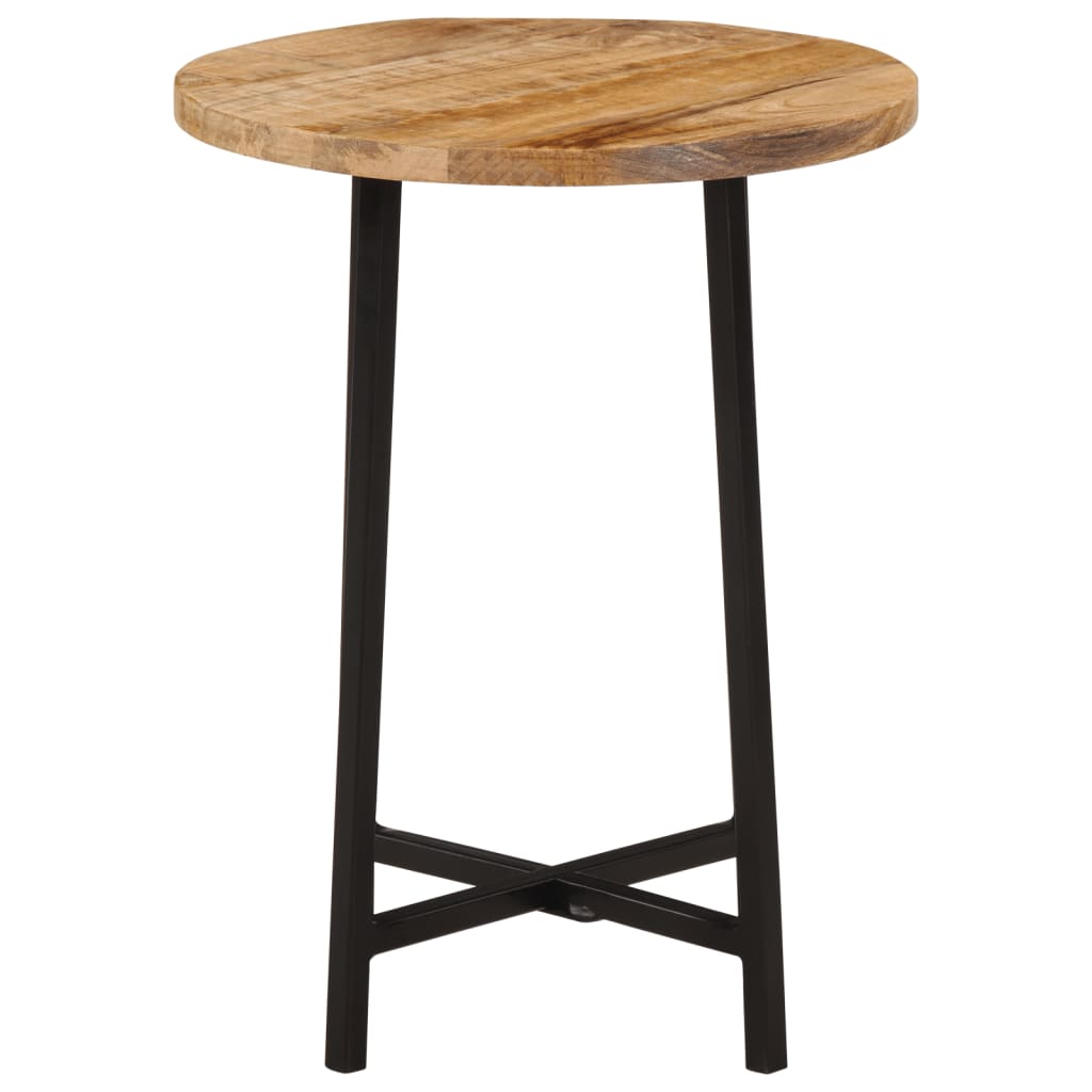 Table basse 35x35x45 cm bois de manguier solide et fer Tables basses vidaXL   