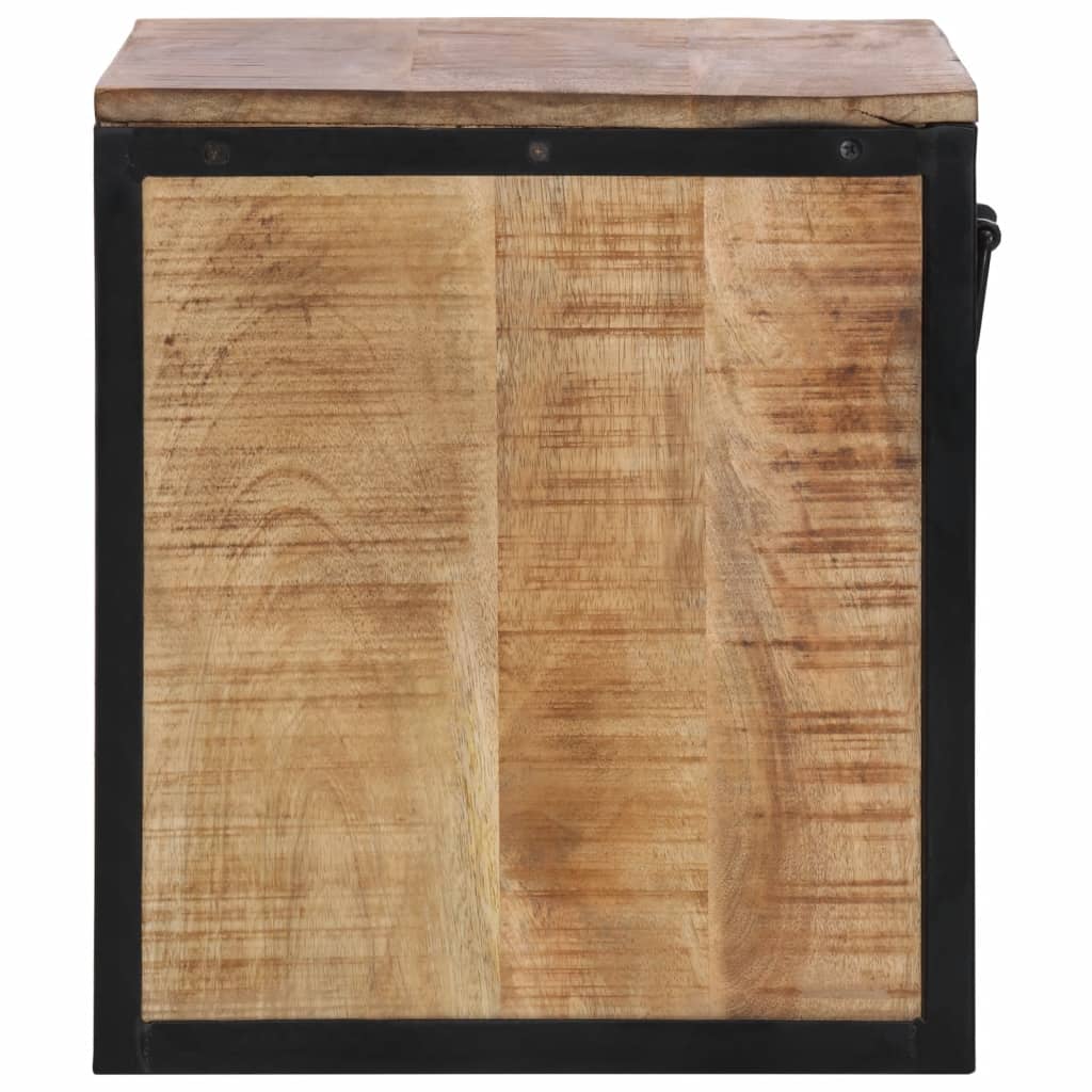 Table de chevet 40x35x40 cm bois de manguier massif Tables de chevet vidaXL   