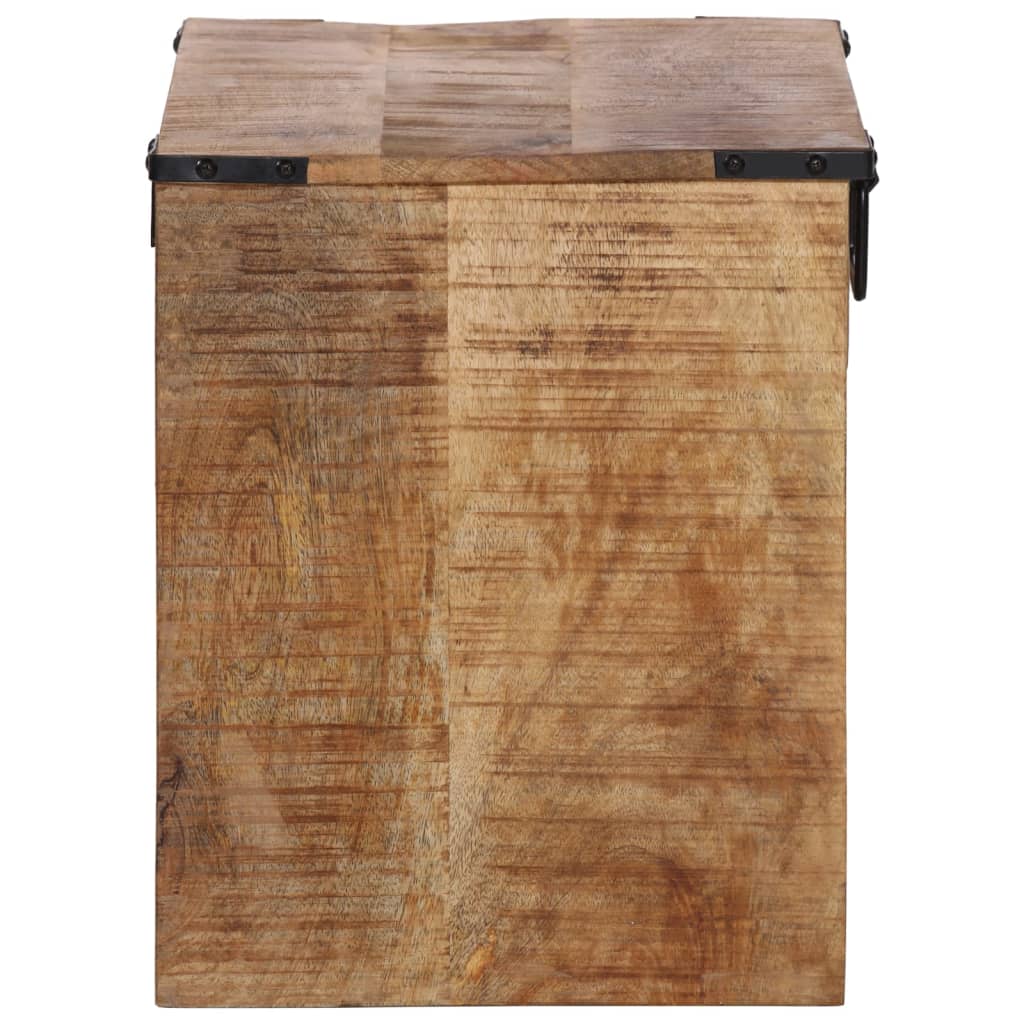 Table de chevet 40x30x37 cm bois de manguier massif Tables de chevet vidaXL   