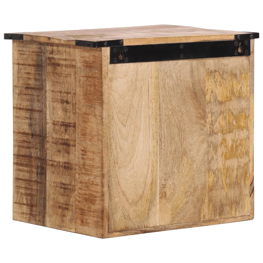 Table de chevet 40x30x37 cm bois de manguier massif Tables de chevet vidaXL   