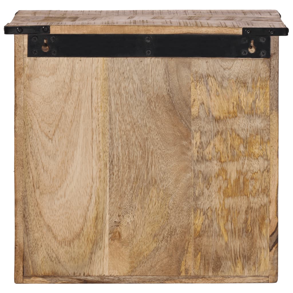 Table de chevet 40x30x37 cm bois de manguier massif Tables de chevet vidaXL   