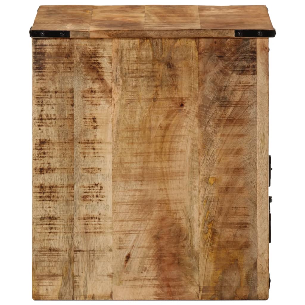 Table de chevet 45x40x45 cm bois de manguier massif Tables de chevet vidaXL   