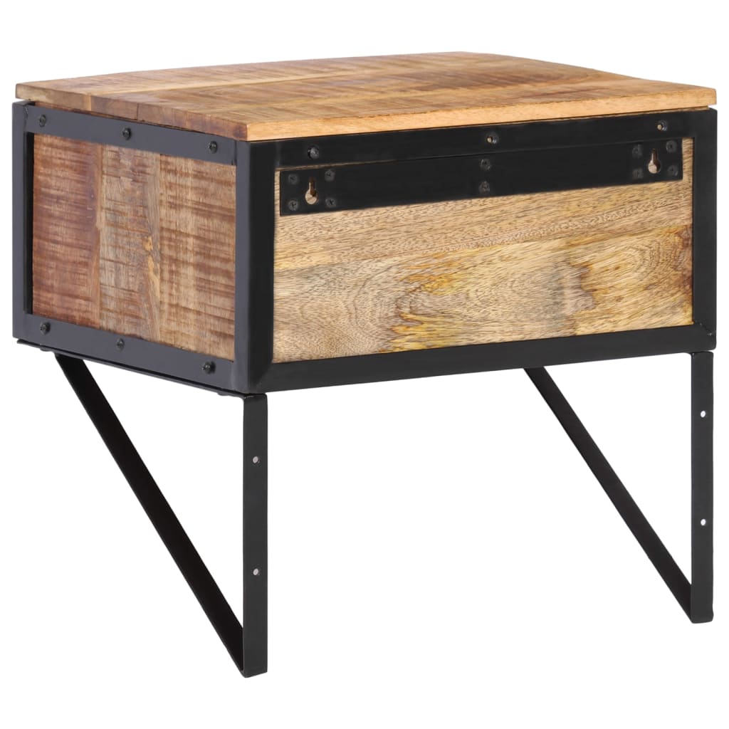 Table de chevet 40x35x40 cm bois de manguier massif Tables de chevet vidaXL   