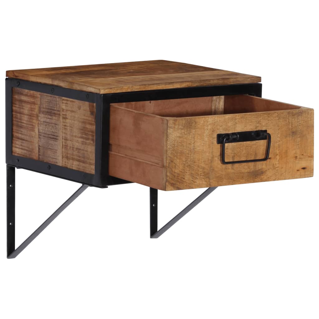 Table de chevet 40x35x40 cm bois de manguier massif Tables de chevet vidaXL   