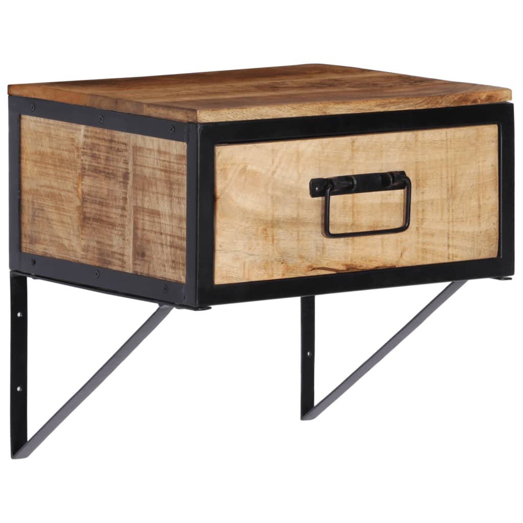 Table de chevet 40x35x40 cm bois de manguier massif Tables de chevet vidaXL   