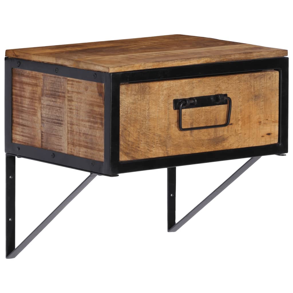 Table de chevet 40x35x40 cm bois de manguier massif Tables de chevet vidaXL   