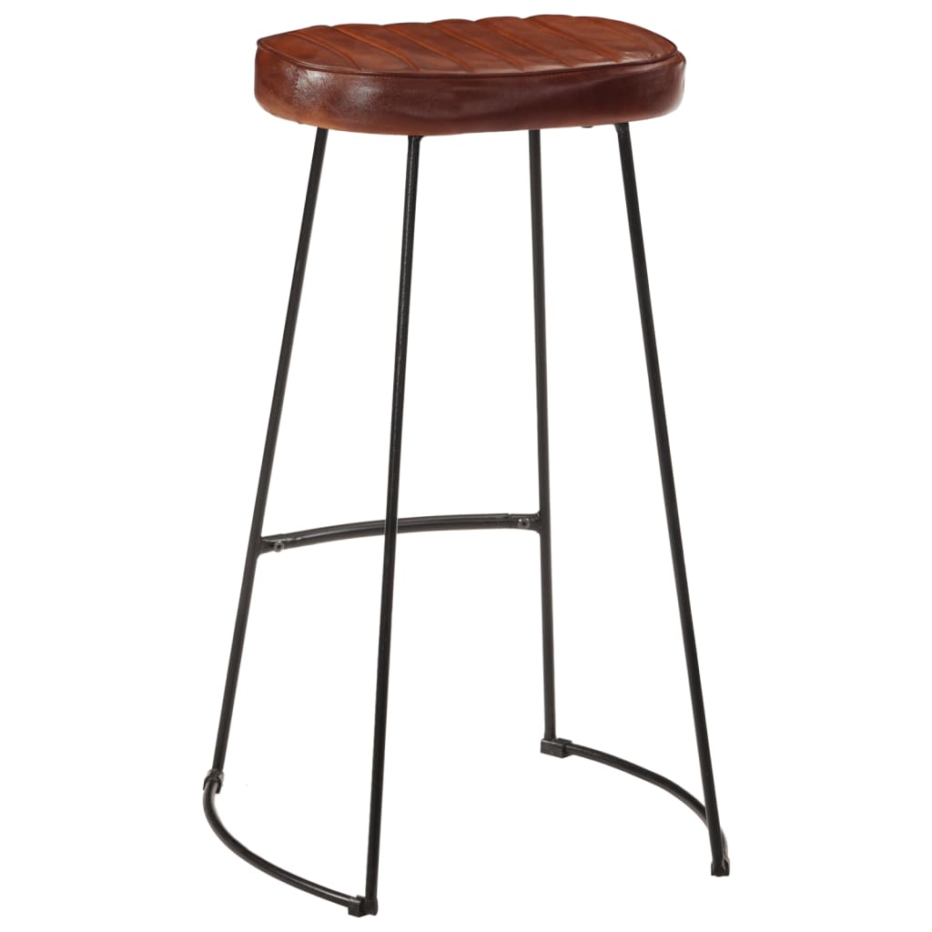 Tabourets de bar Gavin 2 pcs marron foncé 44x37,5x78 cm Tabourets de bar vidaXL   