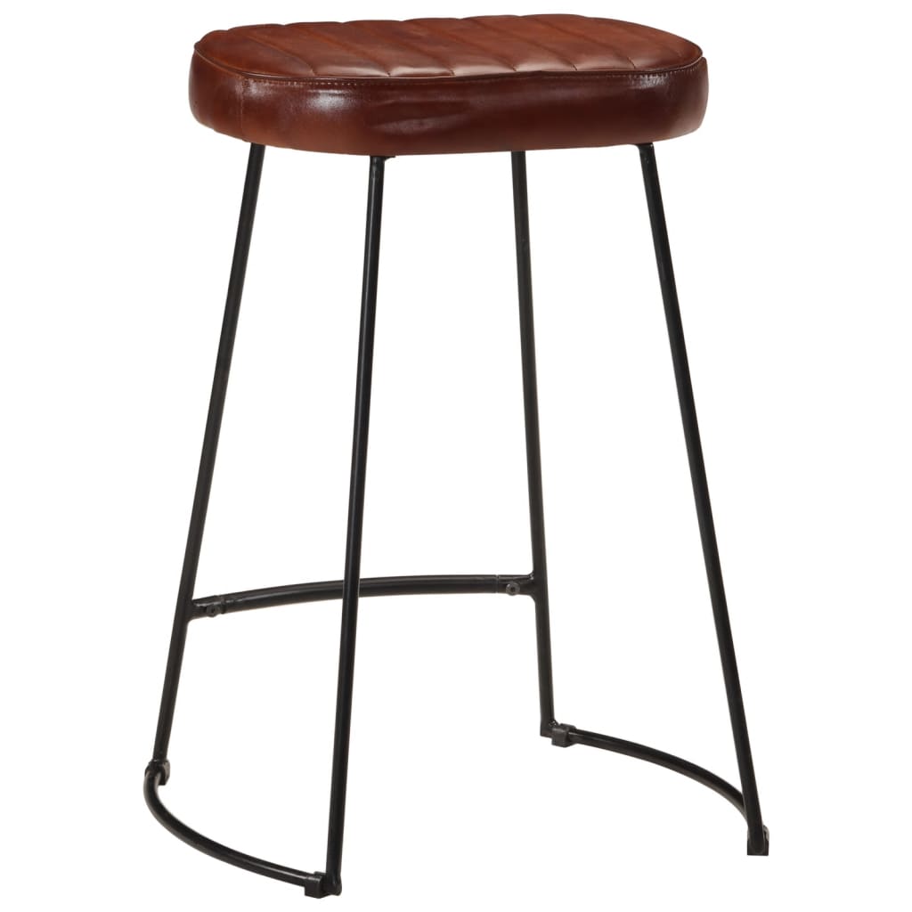 Tabourets de bar lot de 2 marron foncé 41x29x62 cm Tabourets de bar vidaXL   