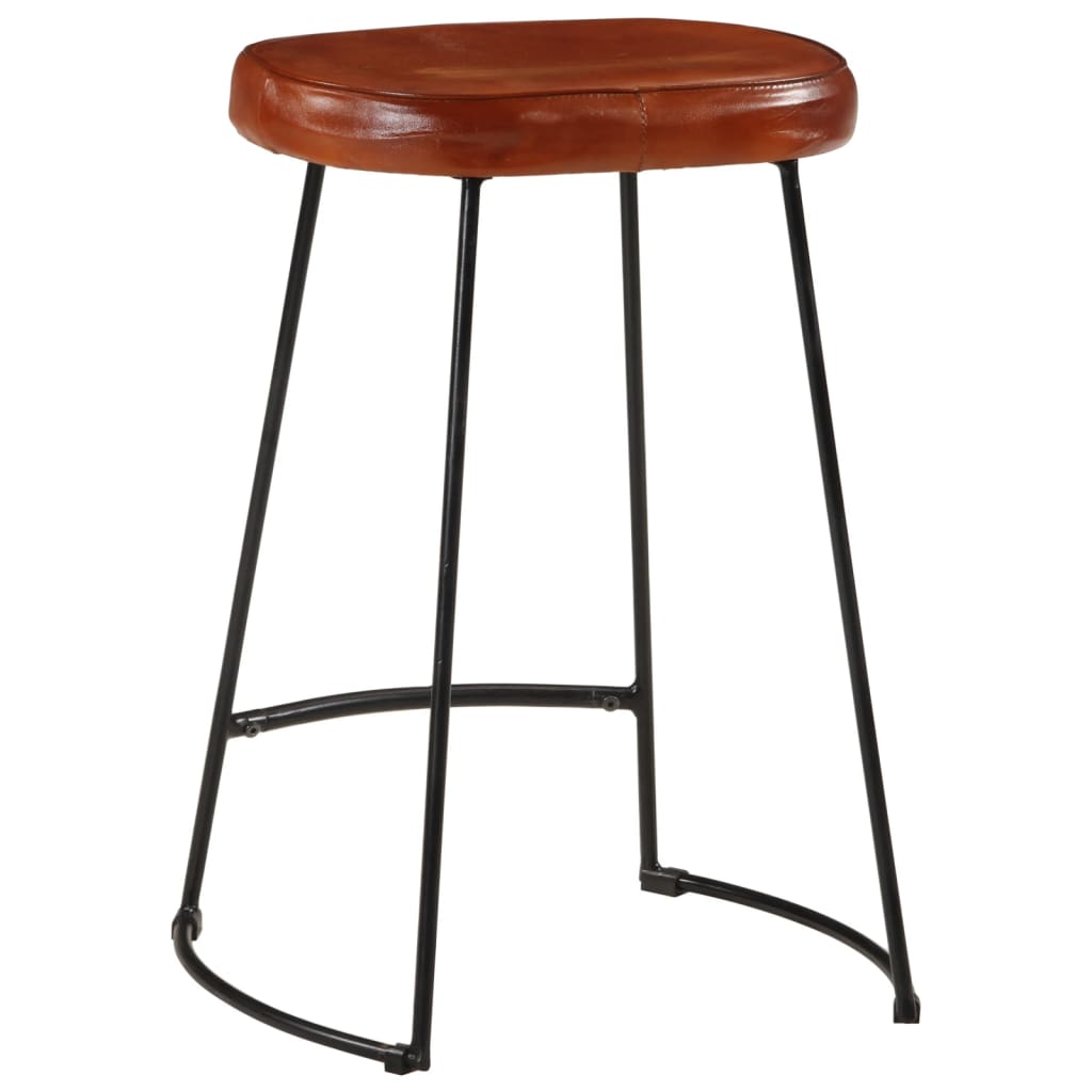 Tabourets de bar lot de 2 marron foncé 41x29x62 cm Tabourets de bar vidaXL   