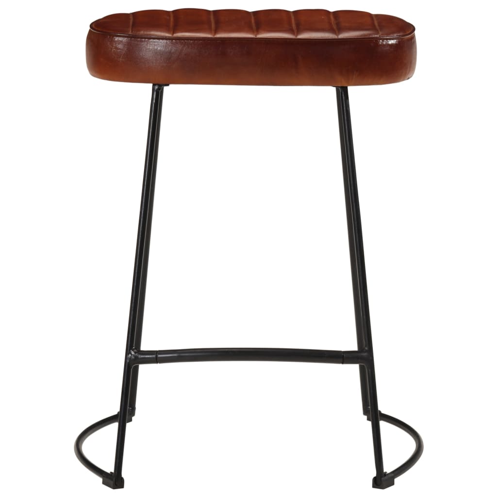 Tabourets de bar lot de 2 marron foncé 40x29,5x53 cm Tabourets de bar vidaXL   