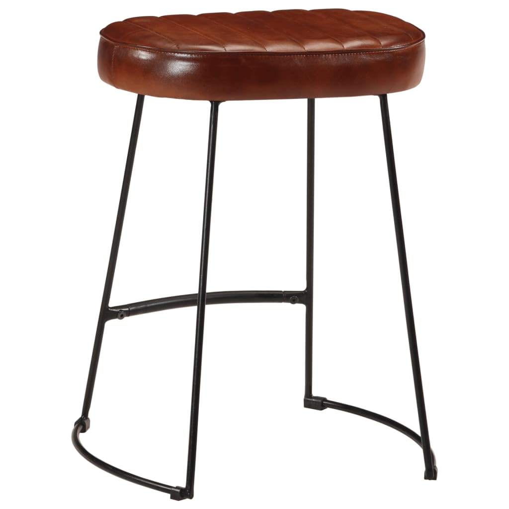 Tabourets de bar lot de 2 marron foncé 40x29,5x53 cm Tabourets de bar vidaXL   