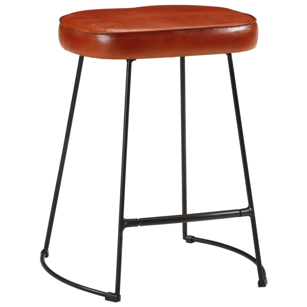 Tabourets de bar lot de 2 marron foncé 40x29,5x53 cm Tabourets de bar vidaXL   