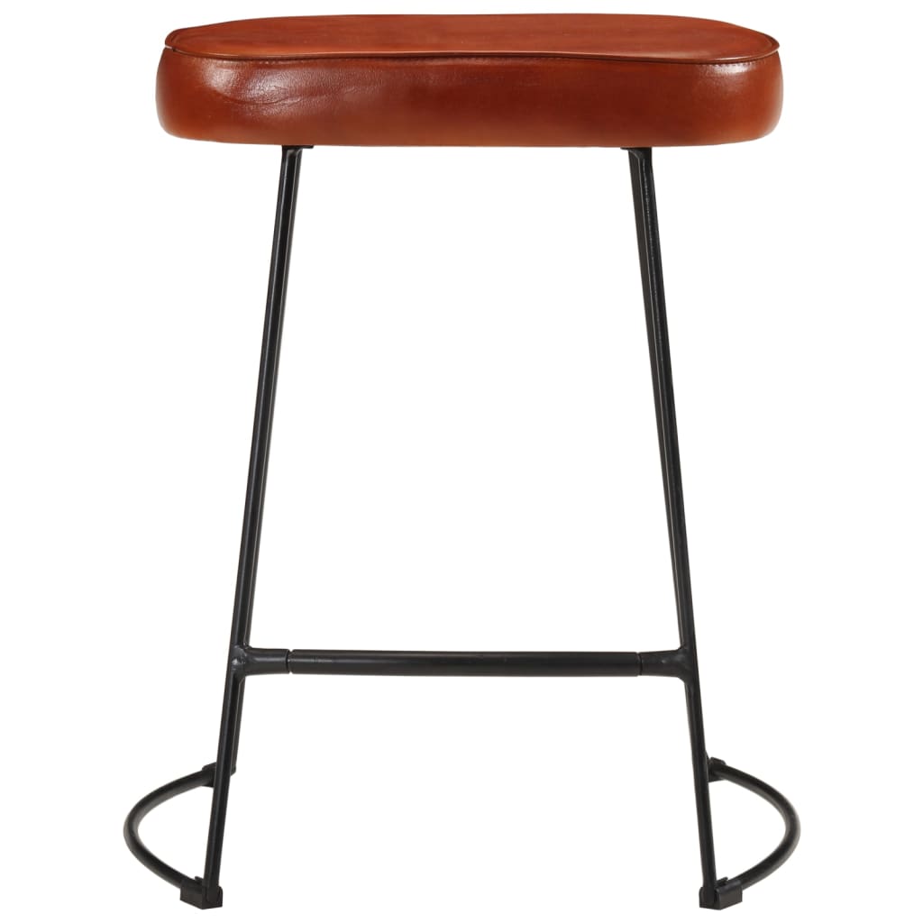 Tabourets de bar lot de 2 marron foncé 40x29,5x53 cm Tabourets de bar vidaXL   