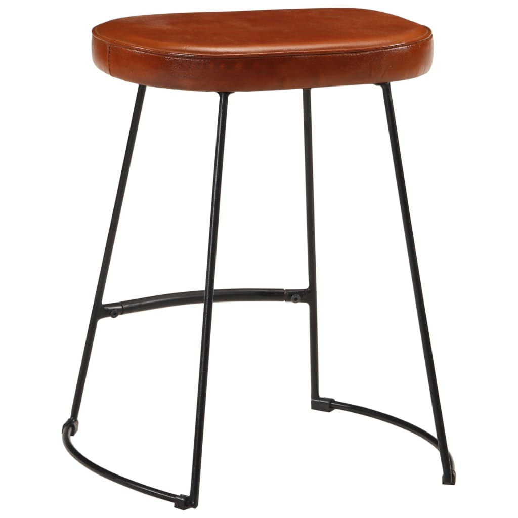 Tabourets de bar lot de 2 marron foncé 40x29,5x53 cm Tabourets de bar vidaXL   