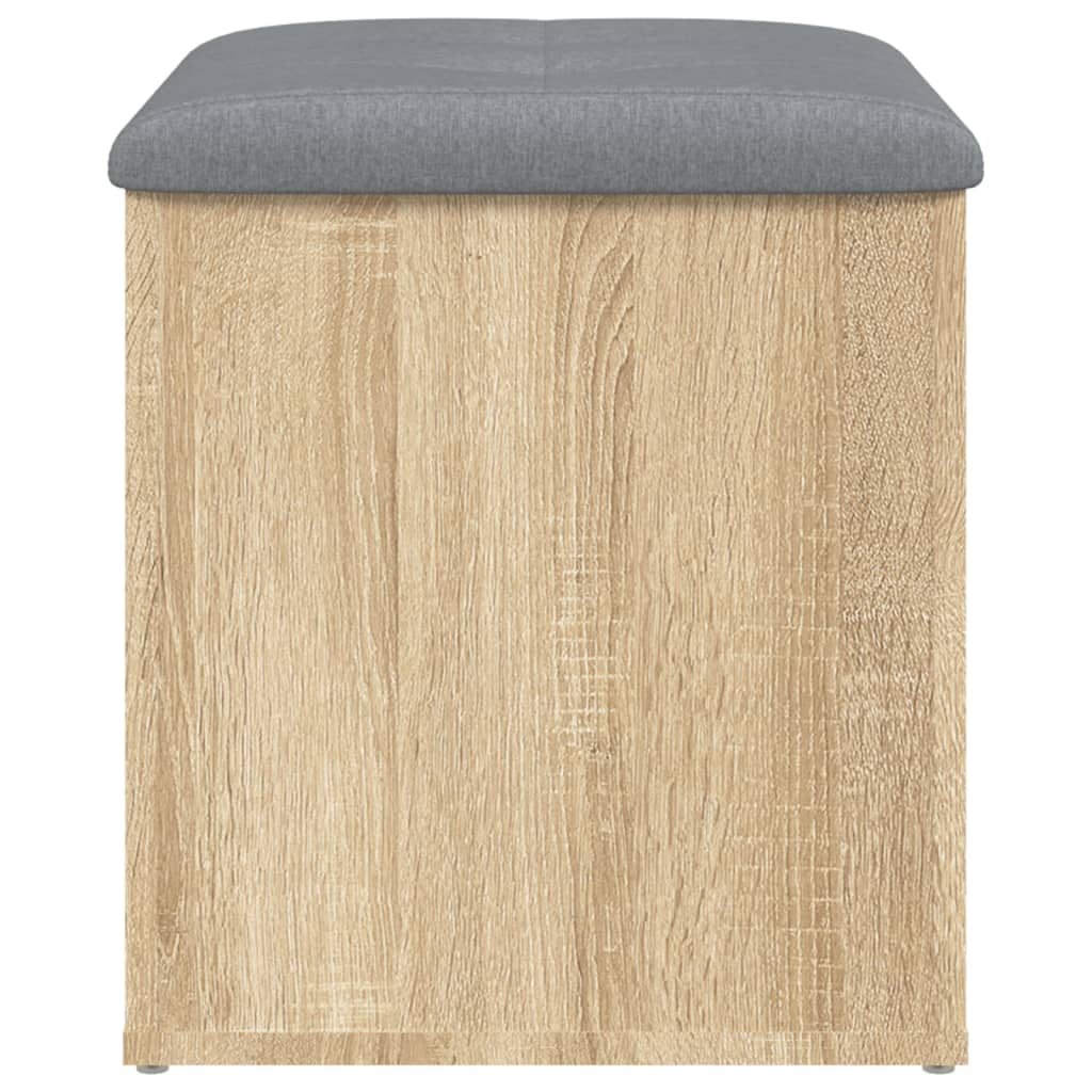 Banc de rangement chêne sonoma 42x42x45 cm bois d'ingénierie Bancs coffres vidaXL   