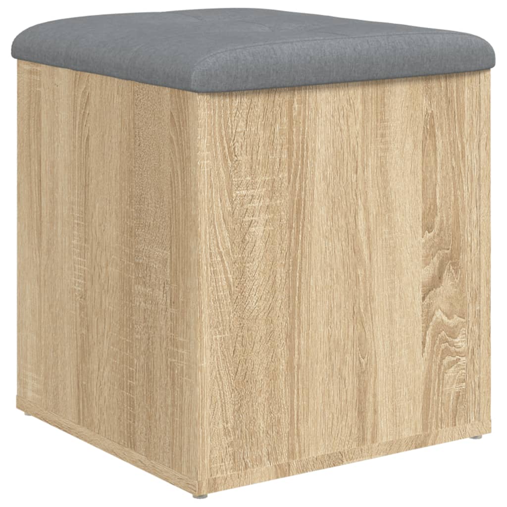 Banc de rangement chêne sonoma 42x42x45 cm bois d'ingénierie Bancs coffres vidaXL   