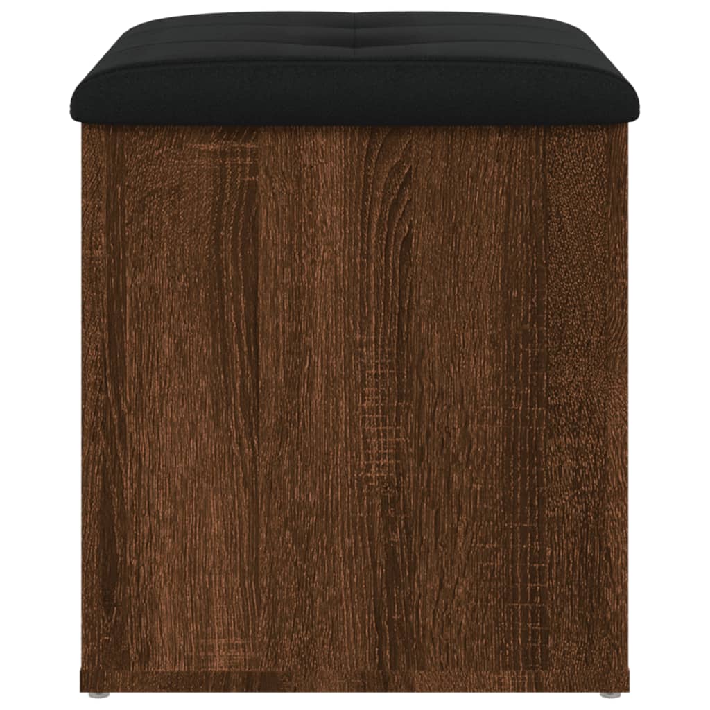 Banc de rangement chêne marron 42x42x45 cm bois d'ingénierie Bancs coffres vidaXL   