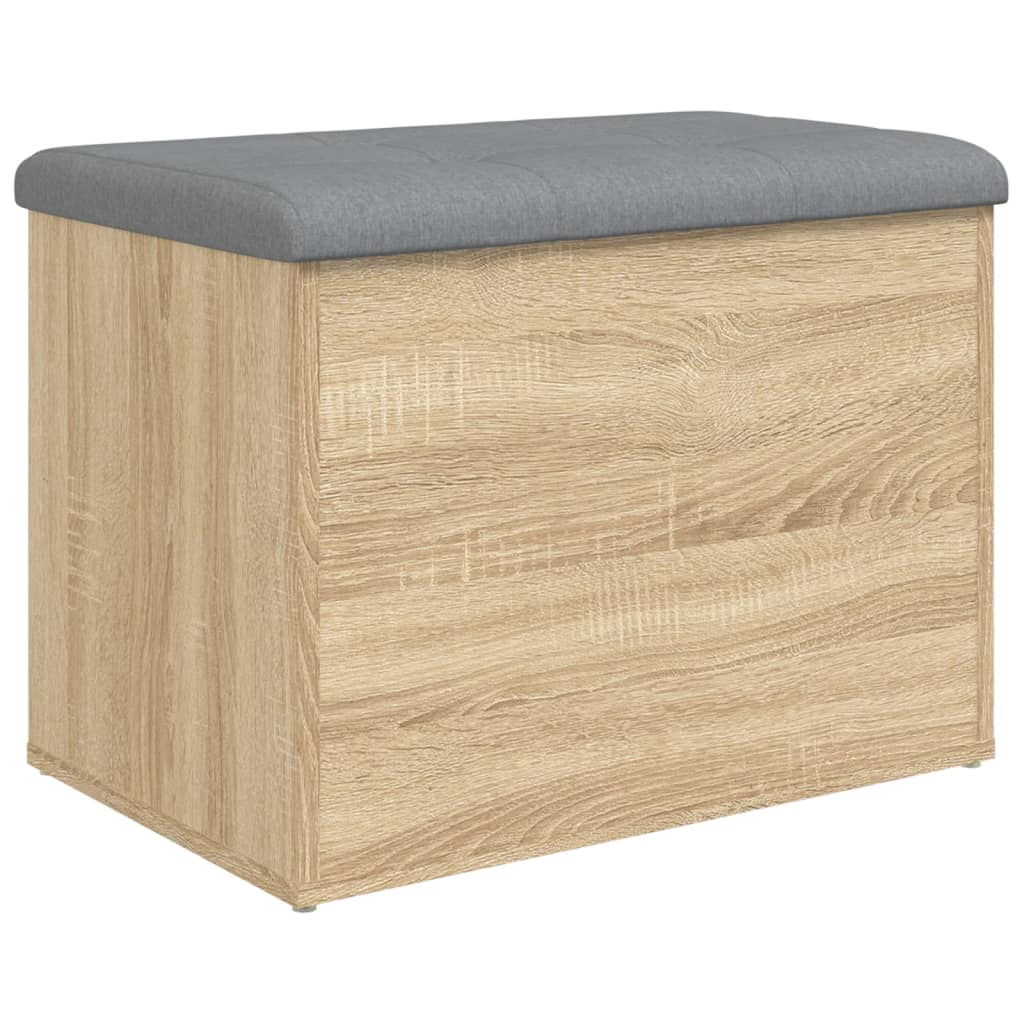 Banc de rangement chêne sonoma 62x42x45 cm bois d'ingénierie Bancs coffres vidaXL   