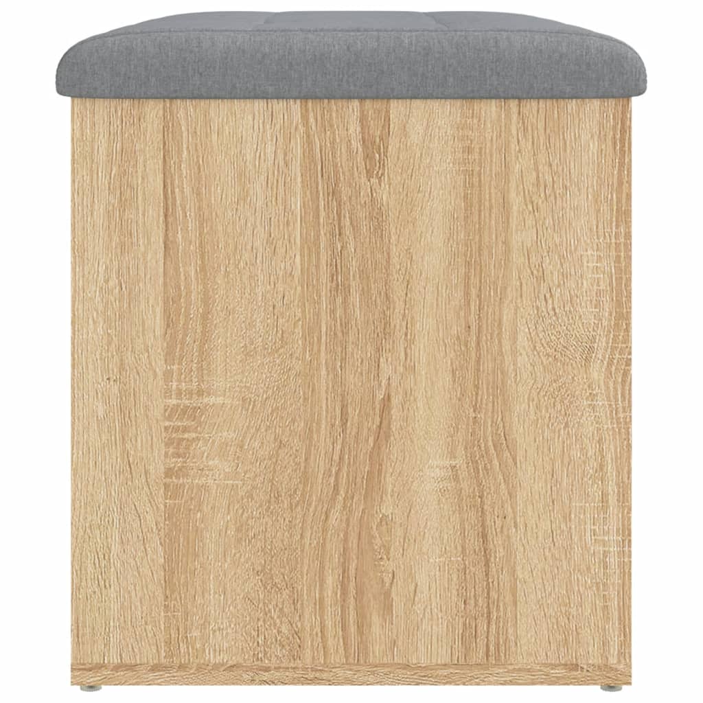 Banc de rangement chêne sonoma 62x42x45 cm bois d'ingénierie Bancs coffres vidaXL   