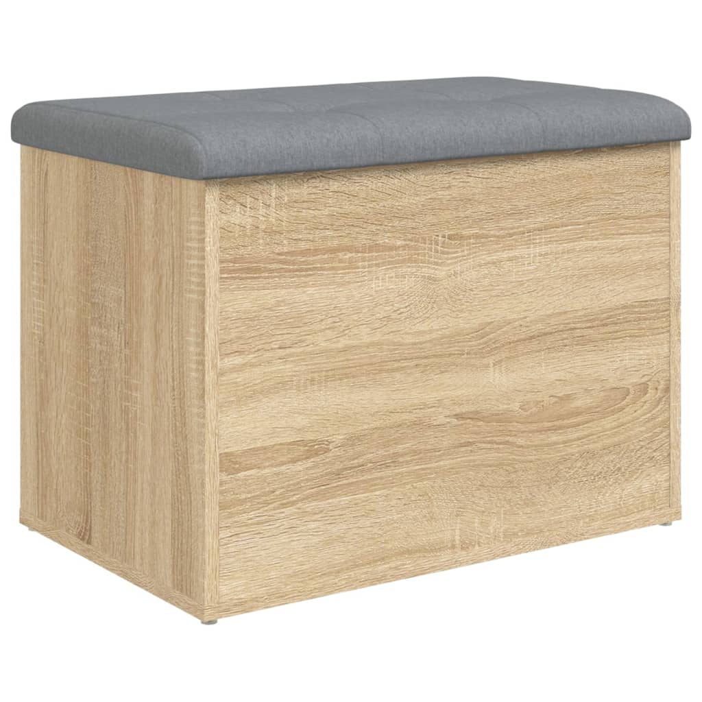 Banc de rangement chêne sonoma 62x42x45 cm bois d'ingénierie Bancs coffres vidaXL   