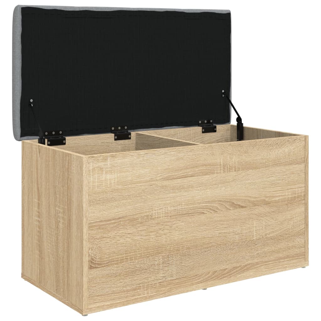 Banc de rangement chêne sonoma 82x42x45 cm bois d'ingénierie Bancs coffres vidaXL   