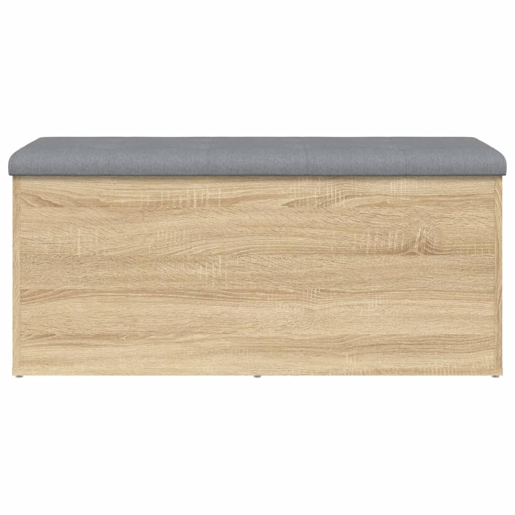 Banc de rangement chêne sonoma 102x42x45 cm bois d'ingénierie Bancs coffres vidaXL   