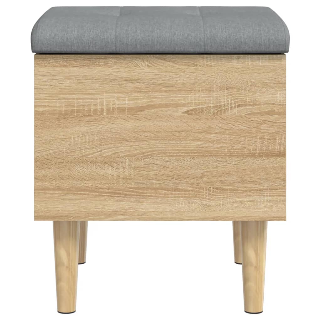 Banc de rangement chêne sonoma 42x42x46 cm bois d'ingénierie Bancs coffres vidaXL   