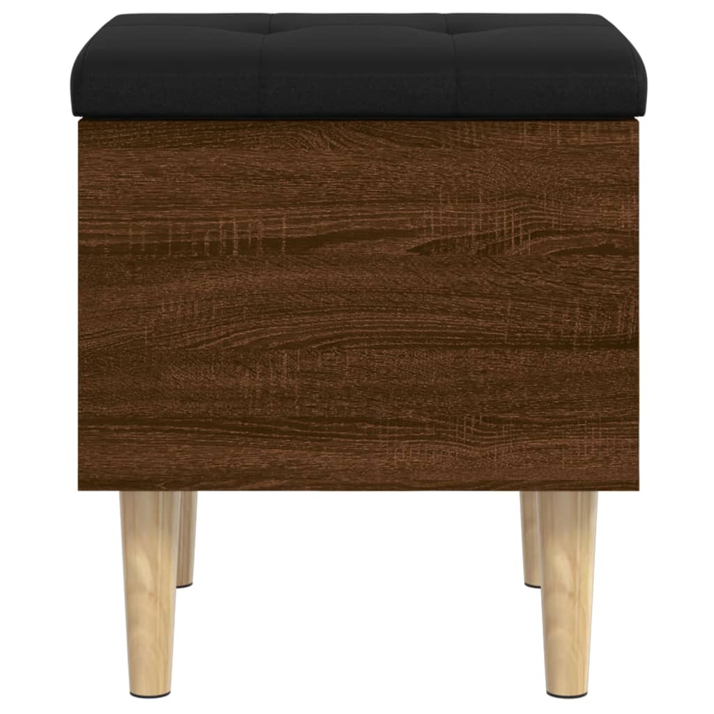 Banc de rangement chêne marron 42x42x46 cm bois d'ingénierie Bancs coffres vidaXL   