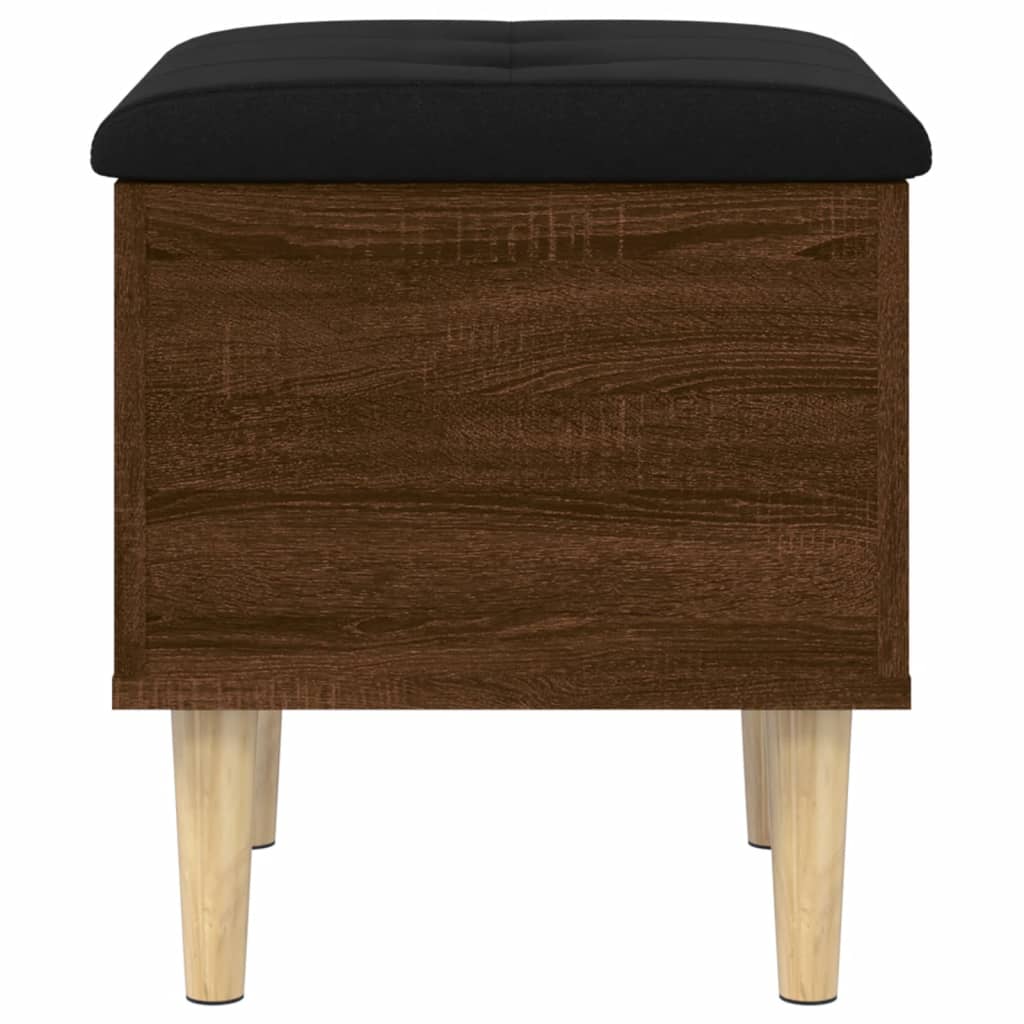 Banc de rangement chêne marron 42x42x46 cm bois d'ingénierie Bancs coffres vidaXL   