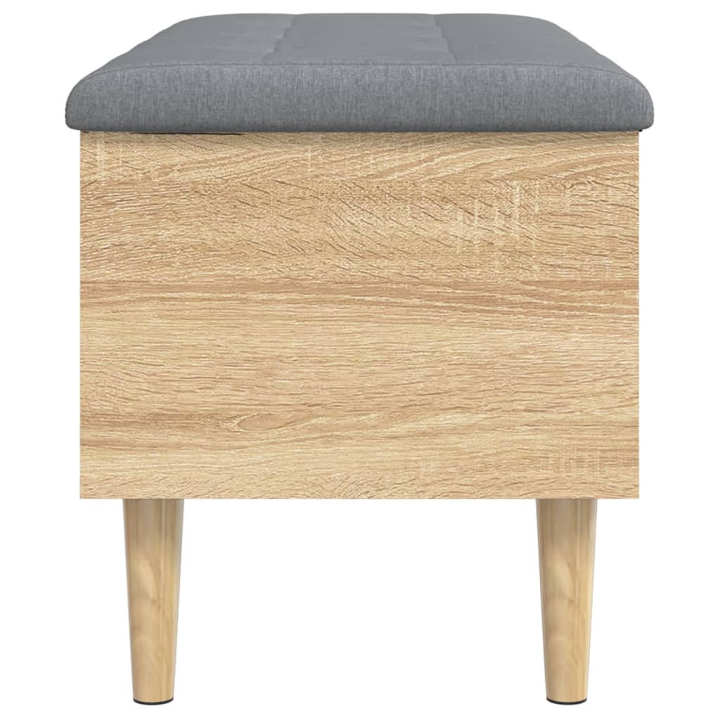 Banc de rangement chêne sonoma 82x42x46 cm bois d'ingénierie Bancs coffres vidaXL   