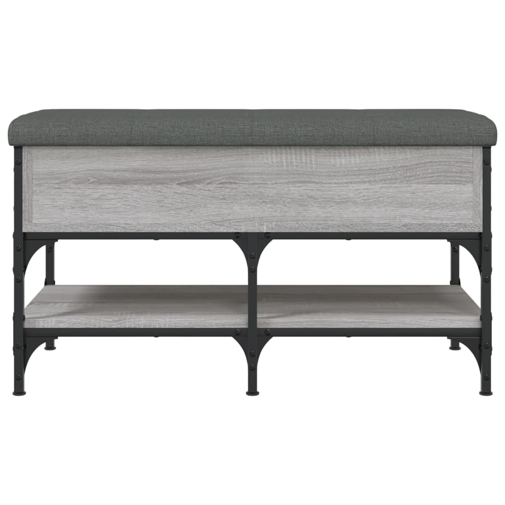 Banc à chaussures sonoma gris 82x42x45 cm bois d'ingénierie Bancs coffres vidaXL   