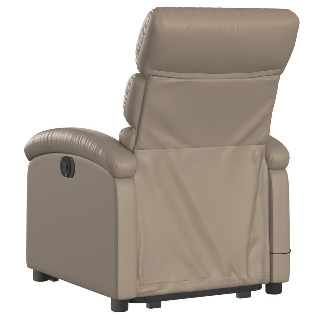 Fauteuil inclinable de massage électrique cappuccino similicuir Fauteuils vidaXL   