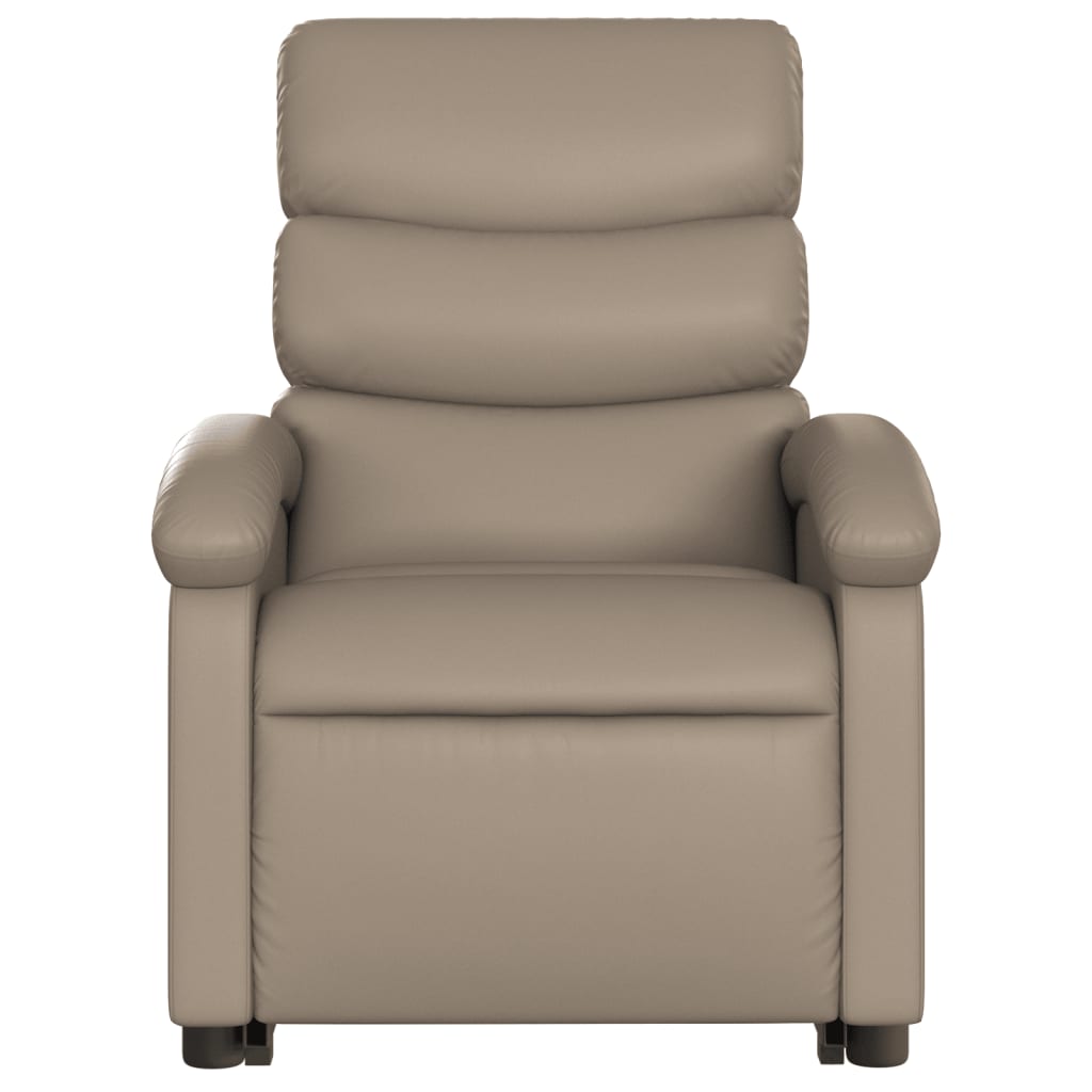 Fauteuil inclinable de massage électrique cappuccino similicuir Fauteuils vidaXL   