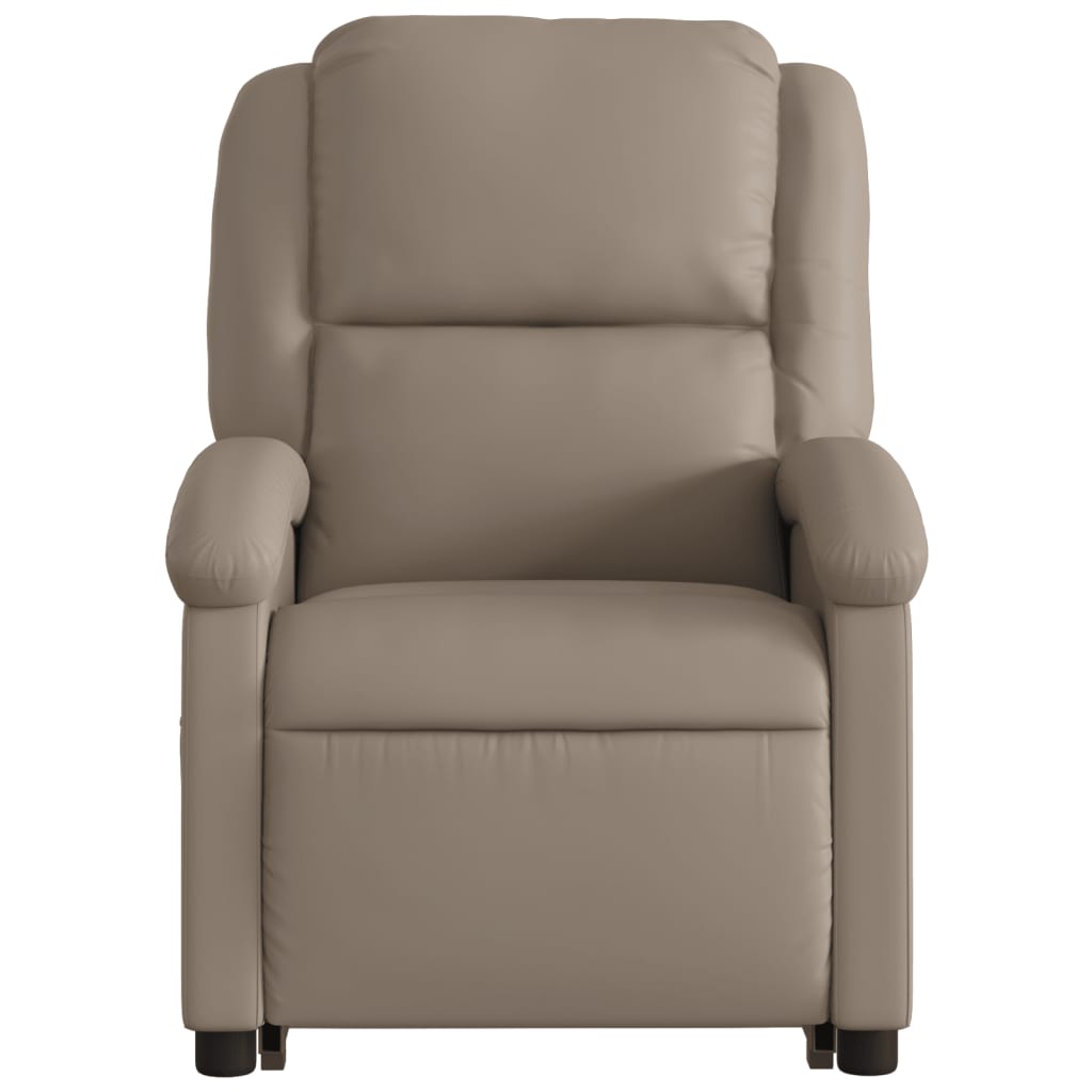 Fauteuil inclinable de massage électrique cappuccino similicuir Fauteuils vidaXL   