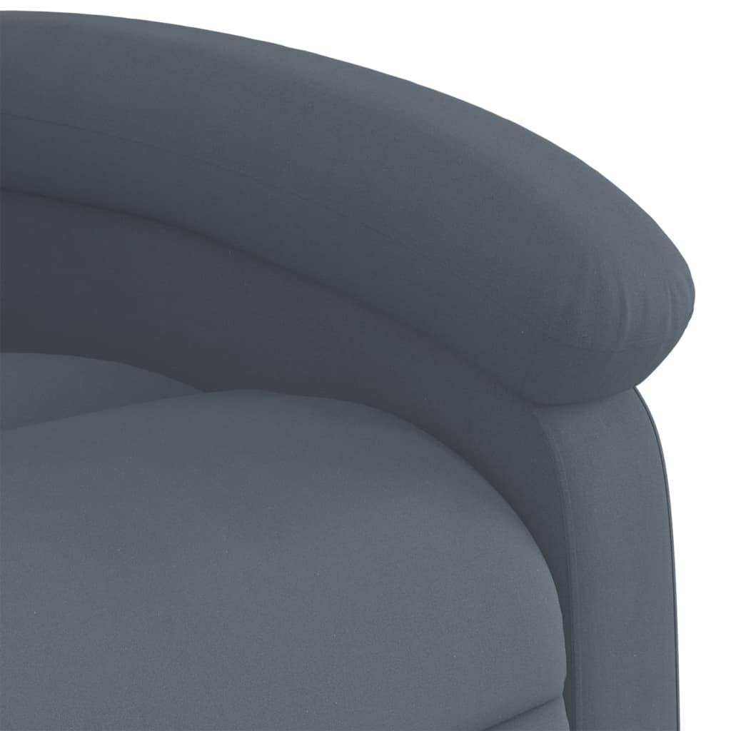 Fauteuil inclinable électrique Gris foncé Velours - Xios Store SNC