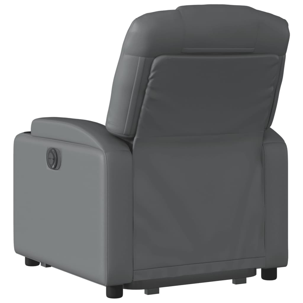 Fauteuil inclinable Gris Similicuir