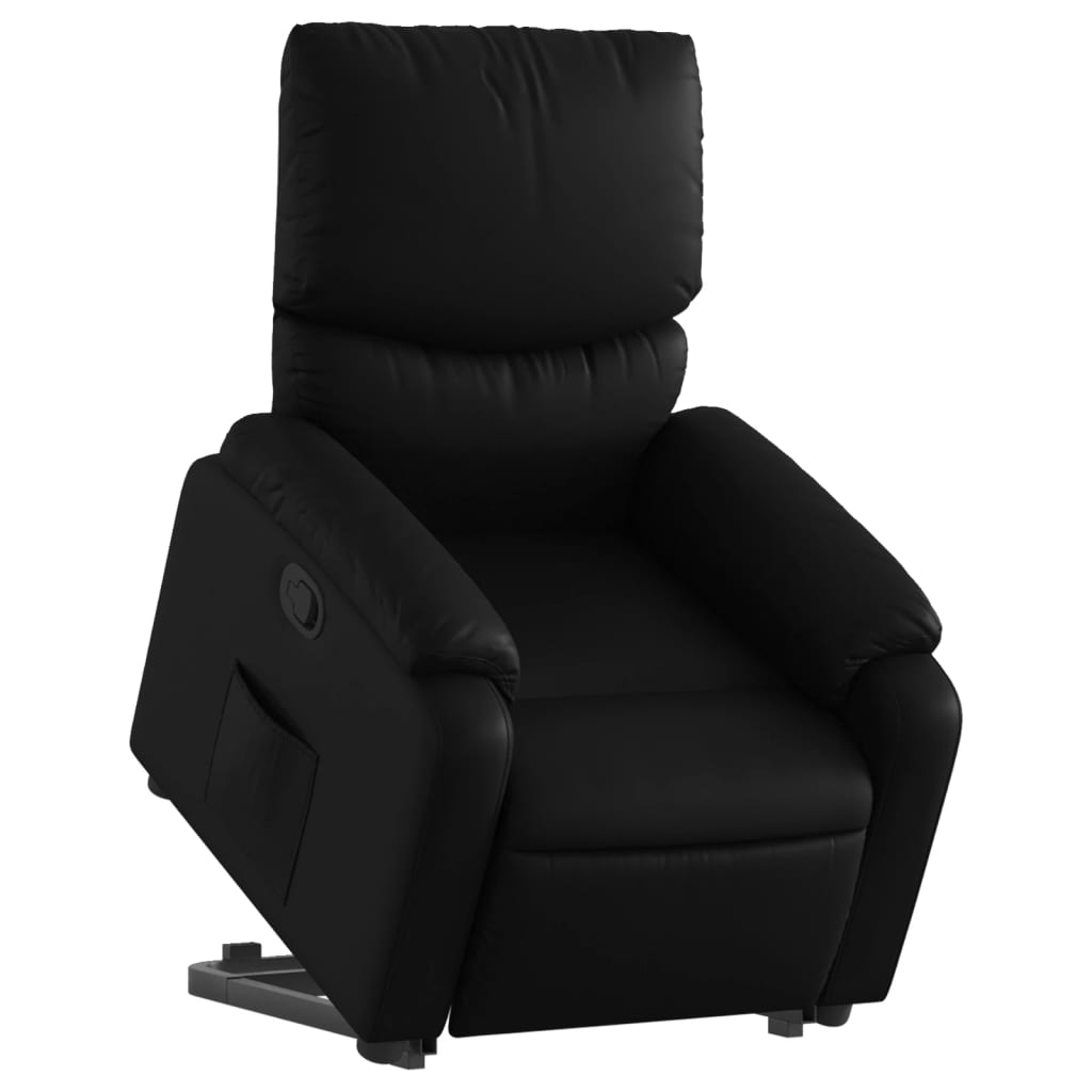 Fauteuil inclinable Noir Similicuir Fauteuils vidaXL   