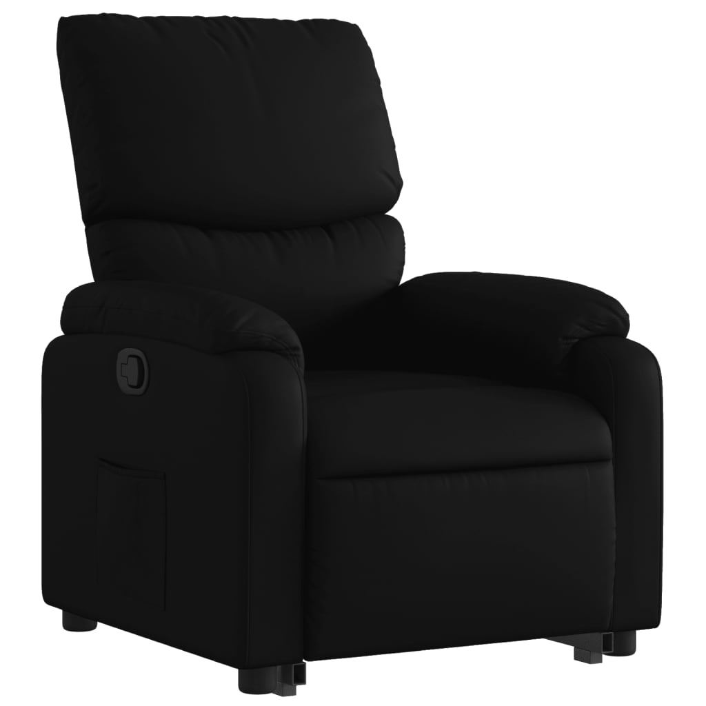 Fauteuil inclinable Noir Similicuir Fauteuils vidaXL   