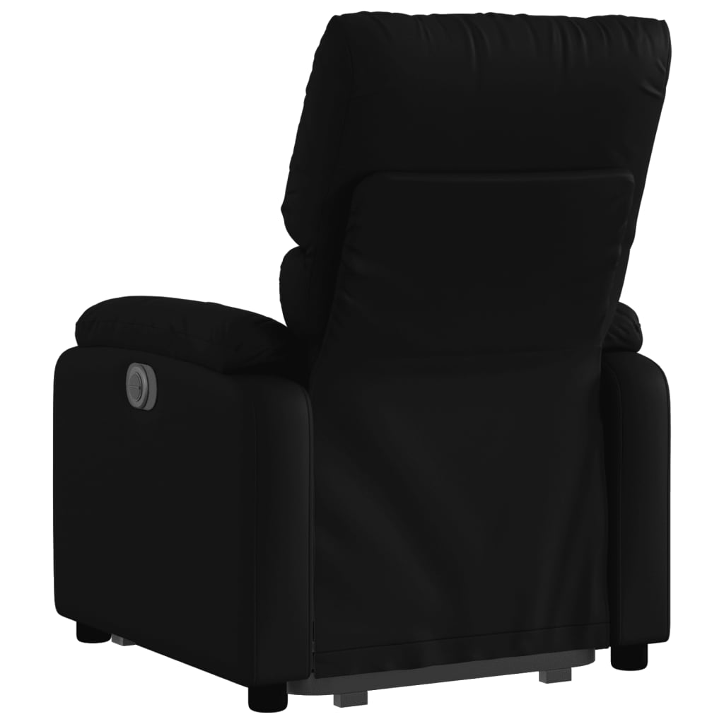 Fauteuil inclinable électrique noir similicuir Fauteuils vidaXL   