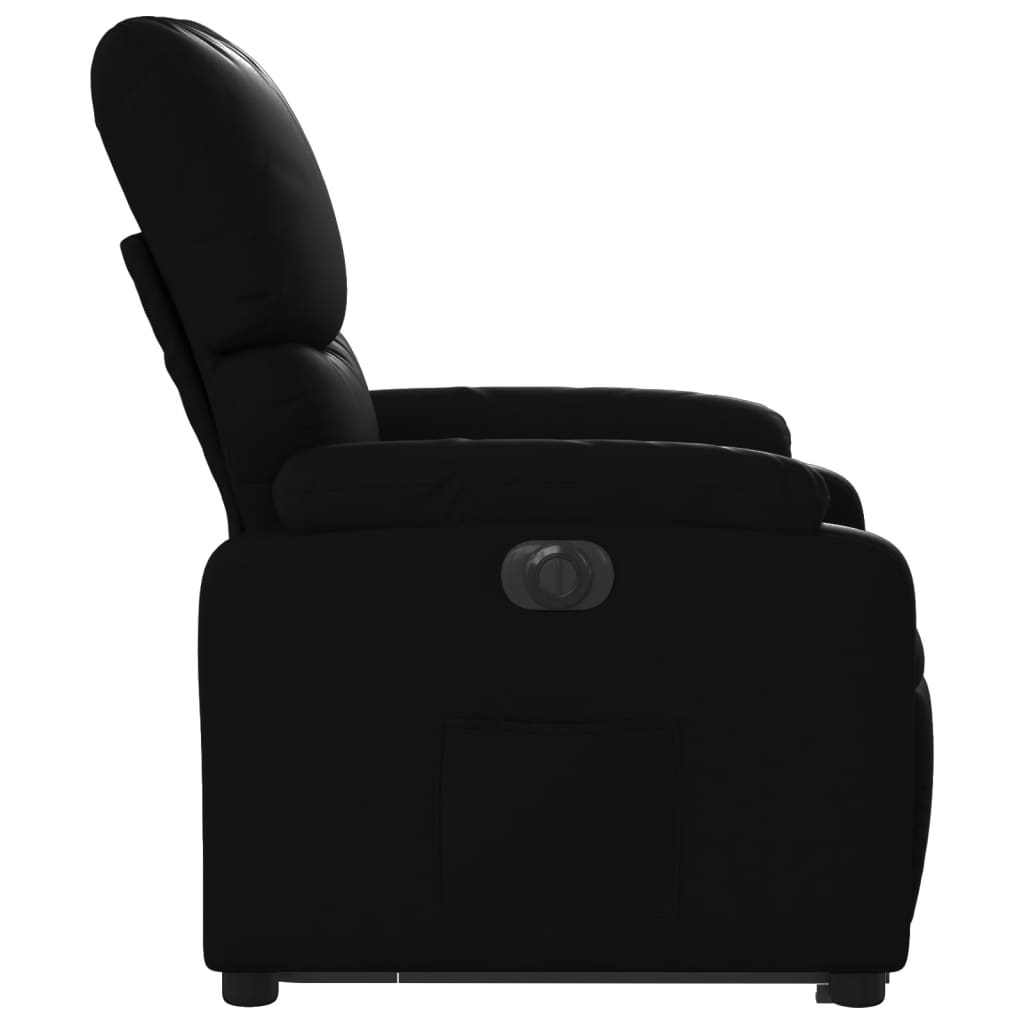 Fauteuil inclinable électrique noir similicuir Fauteuils vidaXL   