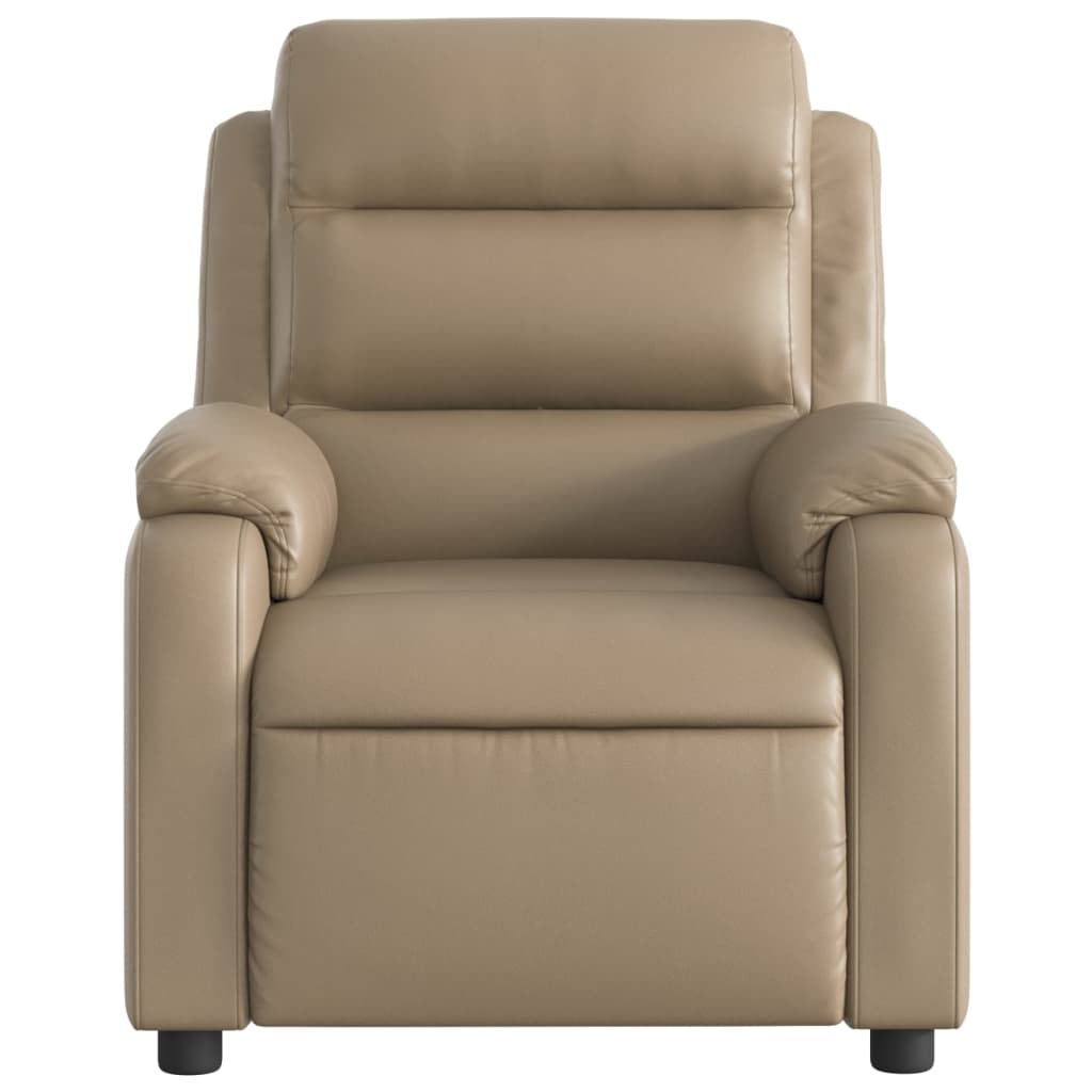 Fauteuil inclinable électrique Cappuccino Similicuir - Xios Store SNC