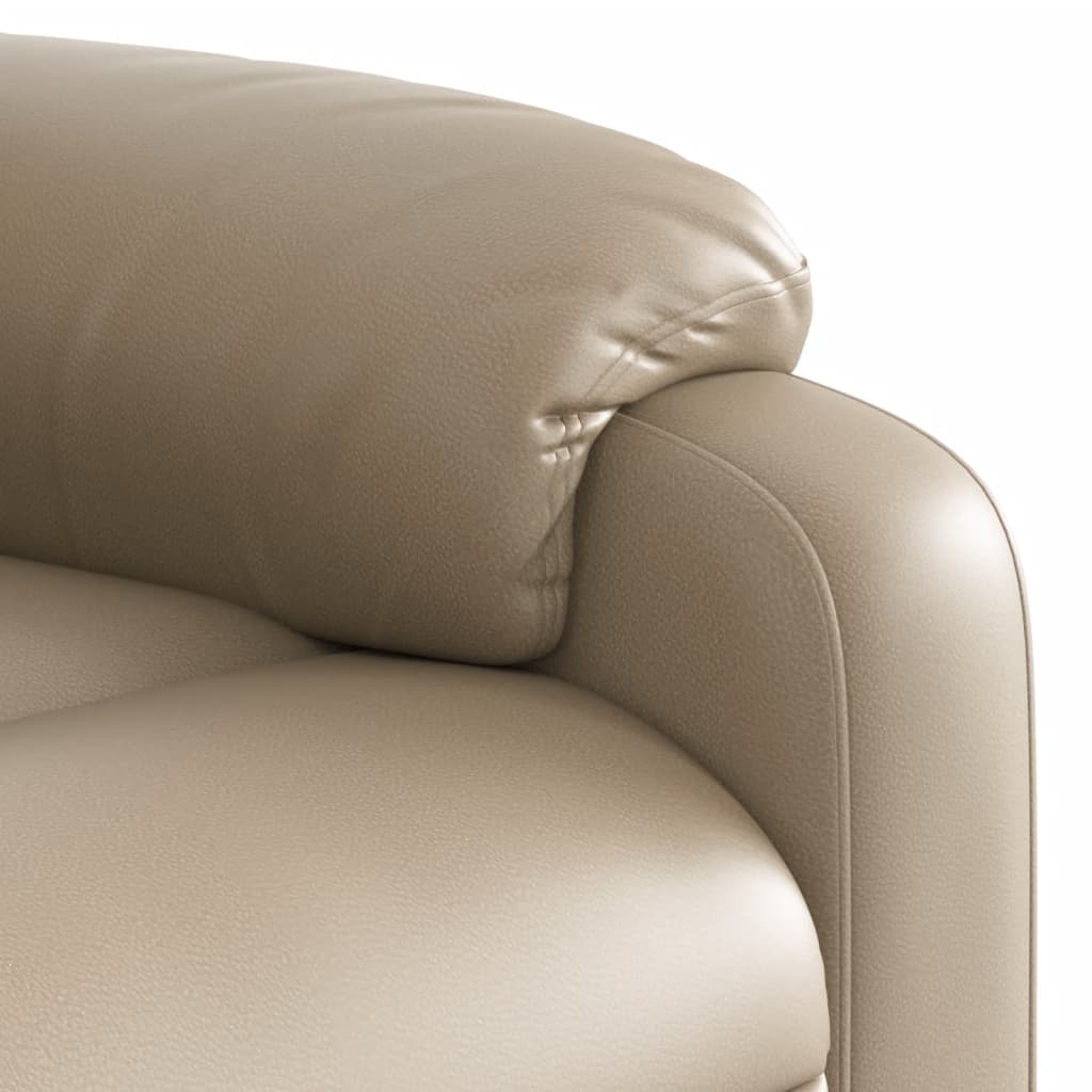 Fauteuil inclinable électrique Cappuccino Similicuir - Xios Store SNC