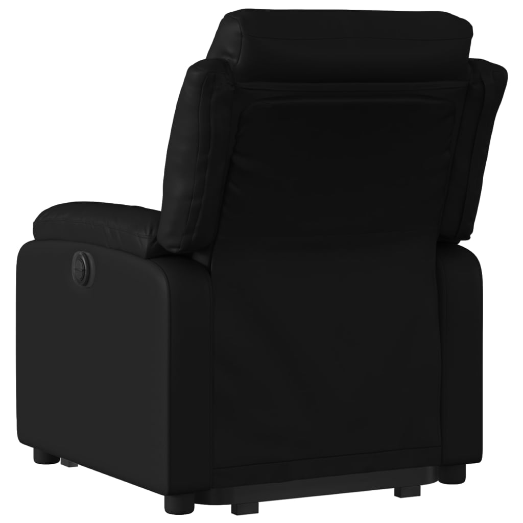 Fauteuil inclinable Noir Similicuir Fauteuils vidaXL   