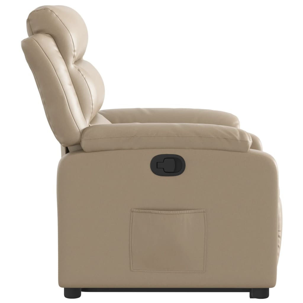 Fauteuil inclinable Cappuccino Similicuir - Xios Store SNC