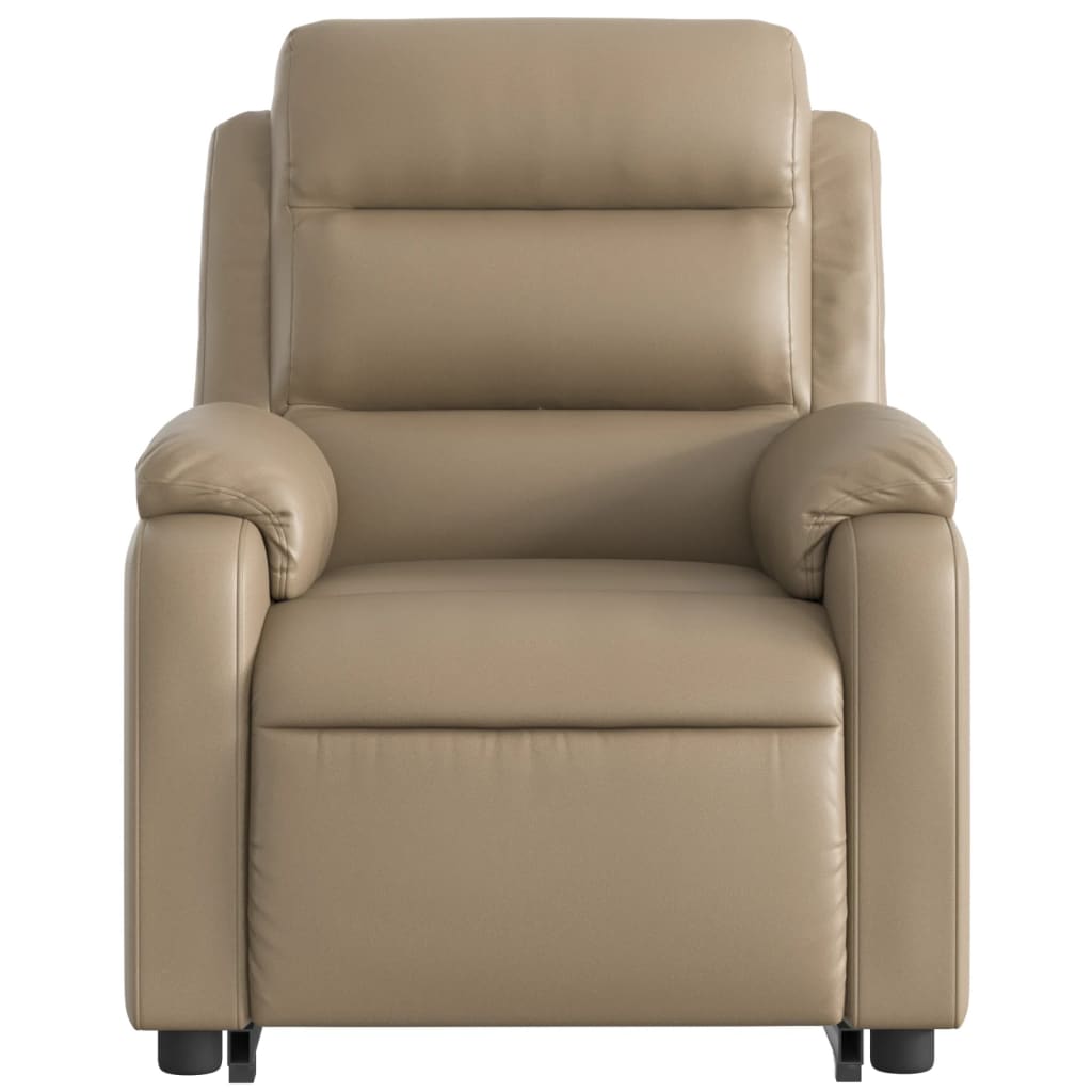 Fauteuil inclinable de massage Cappuccino Similicuir - Xios Store SNC